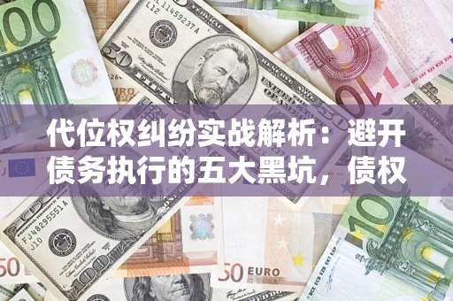 武汉代位权纠纷实战解析：避开债务执行的五大黑坑，债权人必看指南
