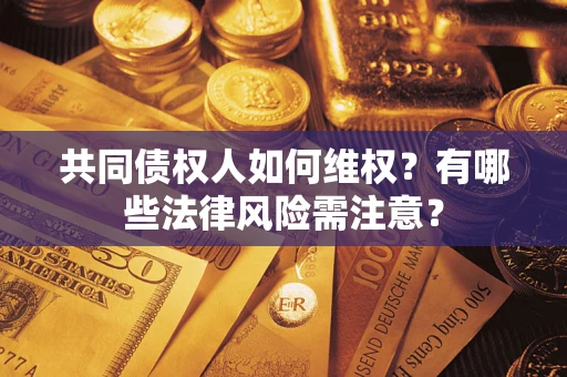 武汉共同债权人如何维权？有哪些法律风险需注意？