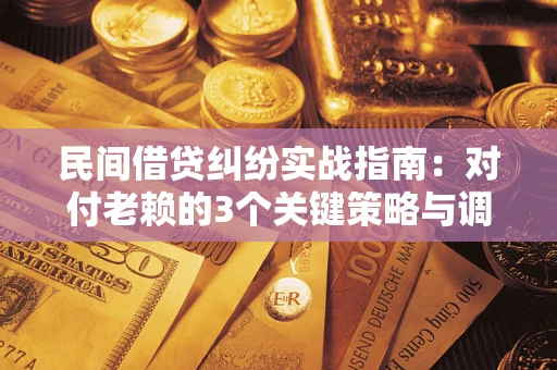 武汉民间借贷纠纷实战指南：对付老赖的3个关键策略与调解盲区解析