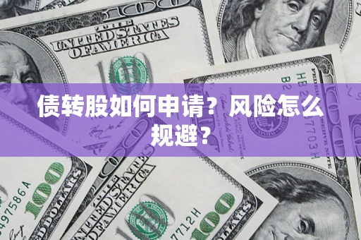武汉债转股如何申请？风险怎么规避？