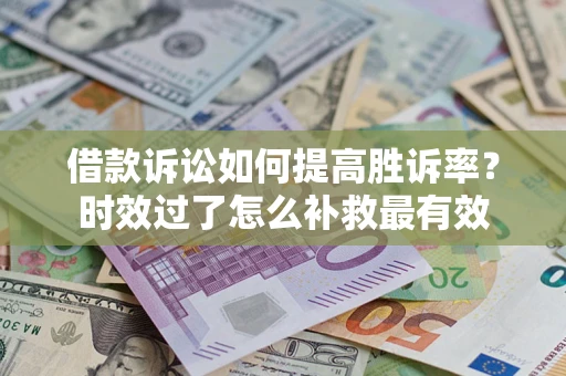 武汉借款诉讼如何提高胜诉率？时效过了怎么补救最有效