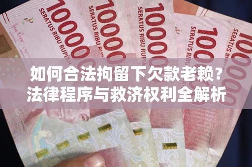 武汉如何合法拘留下欠款老赖？法律程序与救济权利全解析