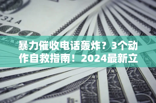 武汉暴力催收电话轰炸？3个动作自救指南！2024最新立案标准全解析